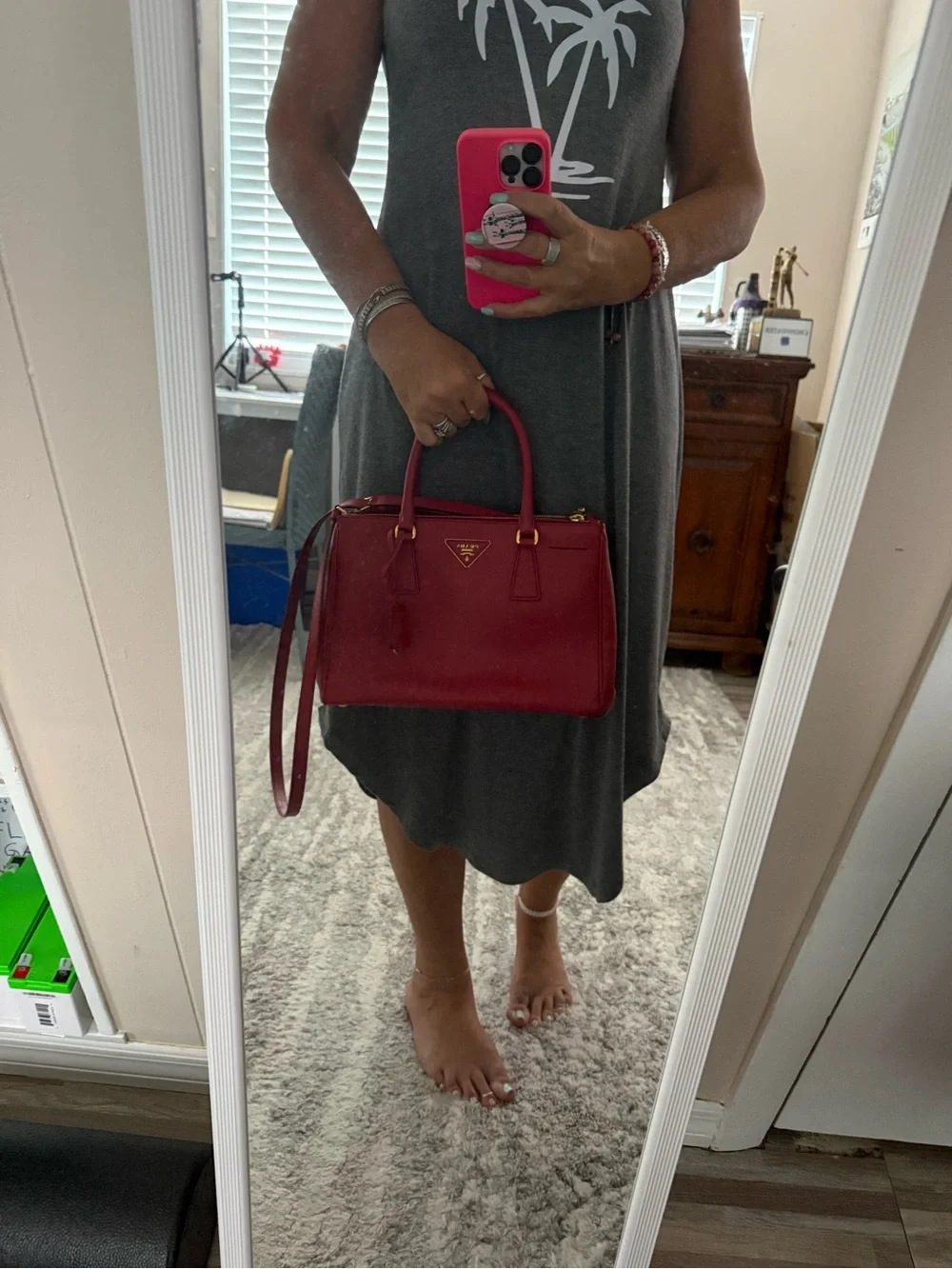 Prada double zip
